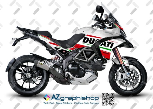 Sticker set motorrad ducati - sticker,